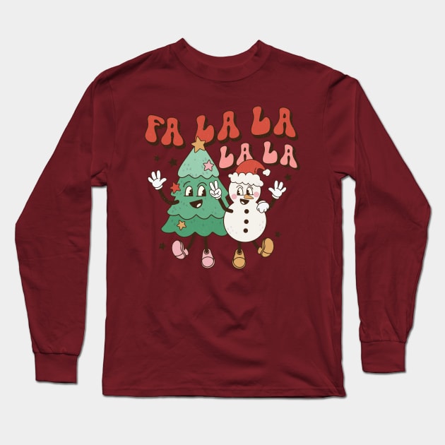 Fa La La La La Long Sleeve T-Shirt by Erin Decker Creative